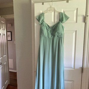 Sage Green Spence Dress from Birdy Grey - Size L